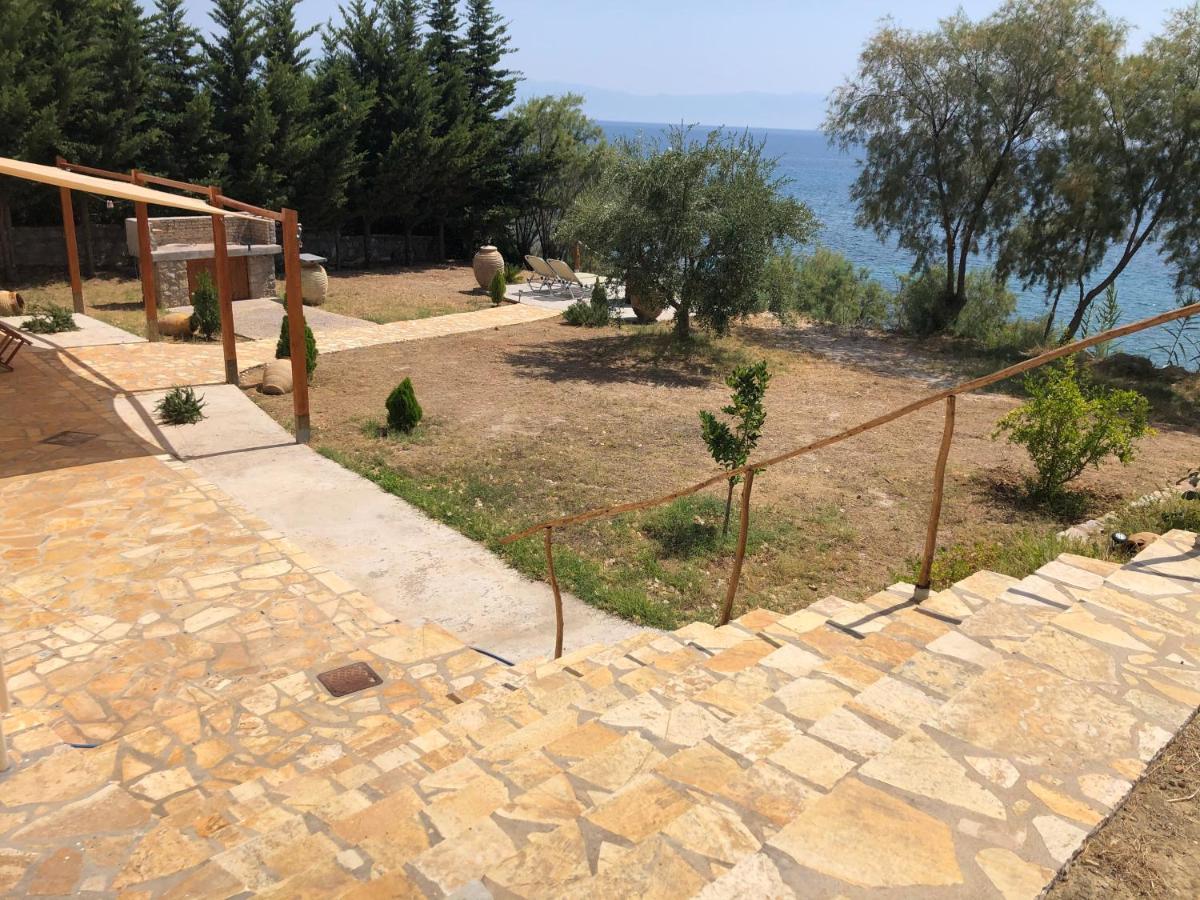 Seafront Studio With Direct Beach Access Koroni  Ngoại thất bức ảnh
