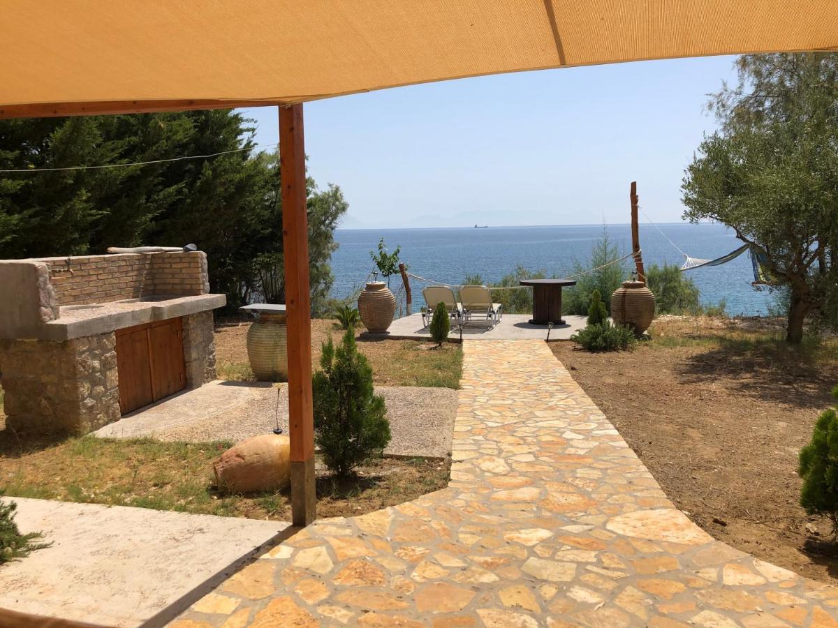 Seafront Studio With Direct Beach Access Koroni  Ngoại thất bức ảnh
