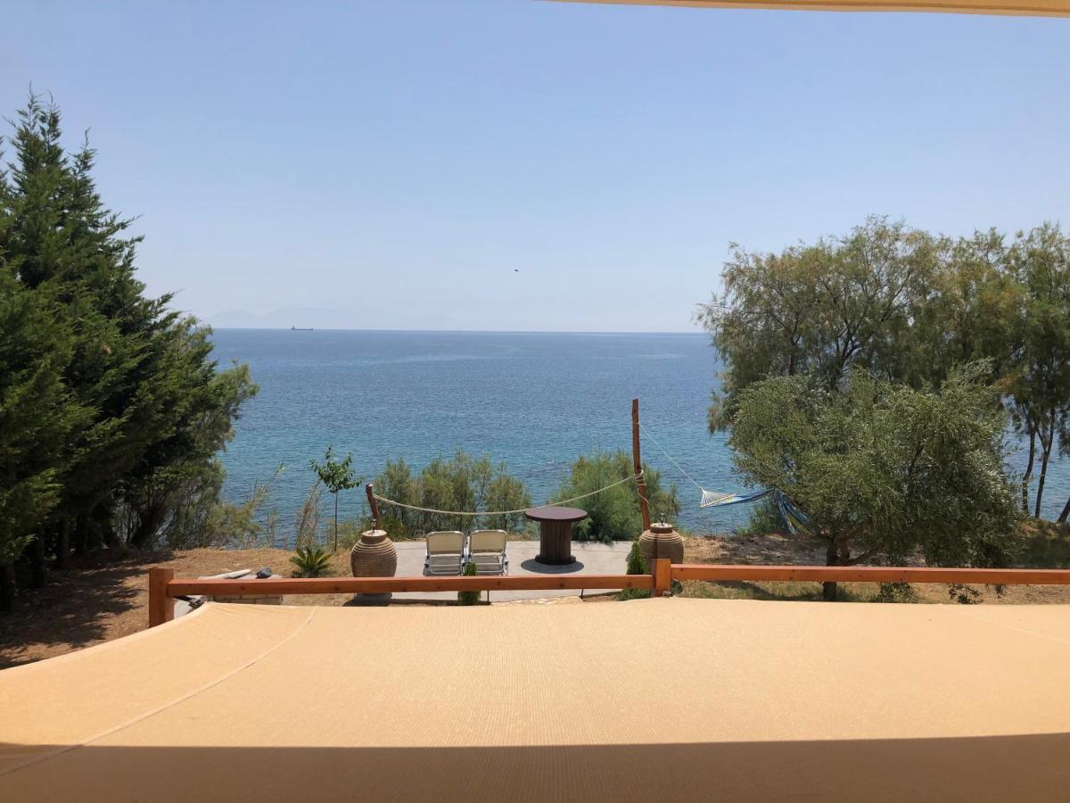 Seafront Studio With Direct Beach Access Koroni  Ngoại thất bức ảnh