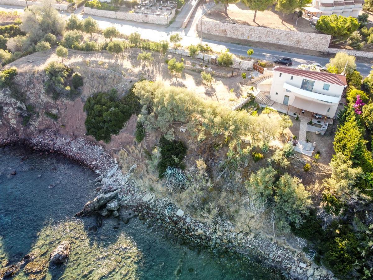 Seafront Studio With Direct Beach Access Koroni  Ngoại thất bức ảnh