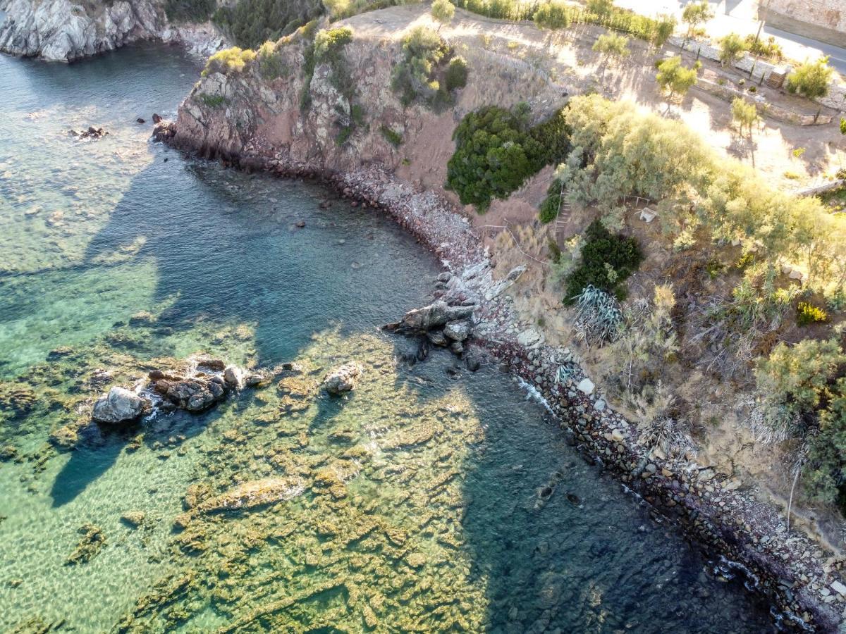 Seafront Studio With Direct Beach Access Koroni  Ngoại thất bức ảnh